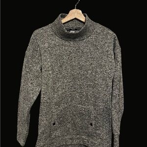 Cozy Gray Turtleneck Sweater